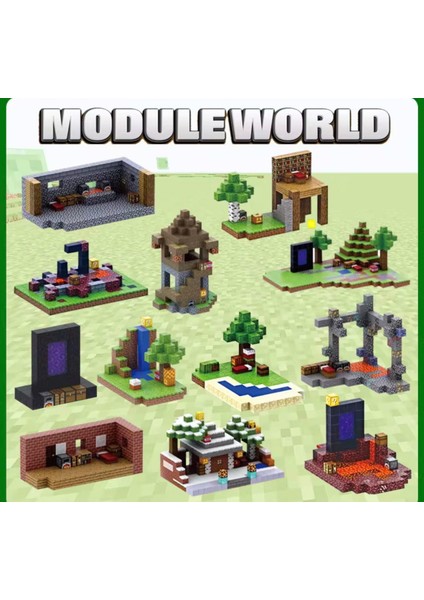 Dream Word 448 Parca Manyetik Bloklar (16 süperiz karakter)