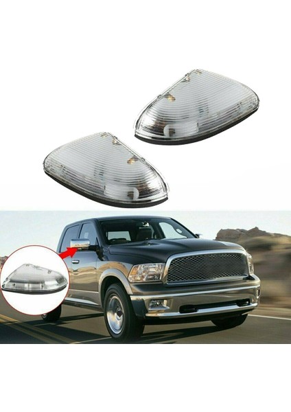 Çift Dikiz Aynası Işık Dönüş Sinyali Lambası 2014-2018 Dodge Ram 1500 2500 3500 4500 5500 68232479AA 68232478AA (Yurt Dışından)