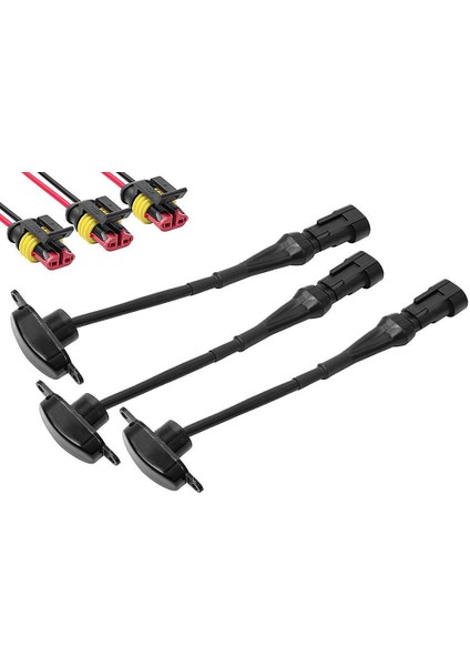 Adet Harici Amber LED Işıklar Dekorasyon, LED Ön Izgara Işıkları 2004-2019 Ford F150 Raptor F250 Izgara Koşu Lambaları (Yurt Dışından)