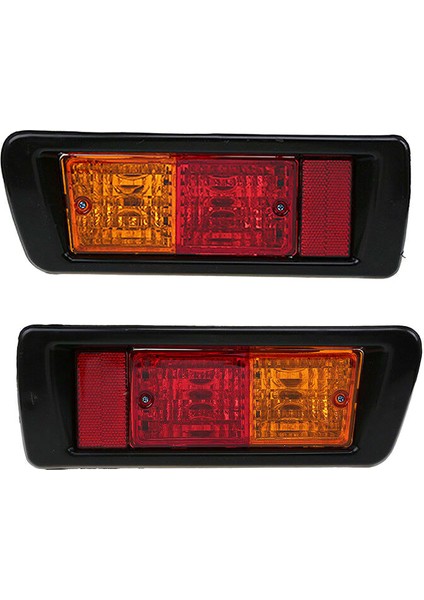 Toyota Land Cruiser Prado Için Arka Tampon Reflektör Fren Lambası (90) 97 98 (Yurt Dışından)