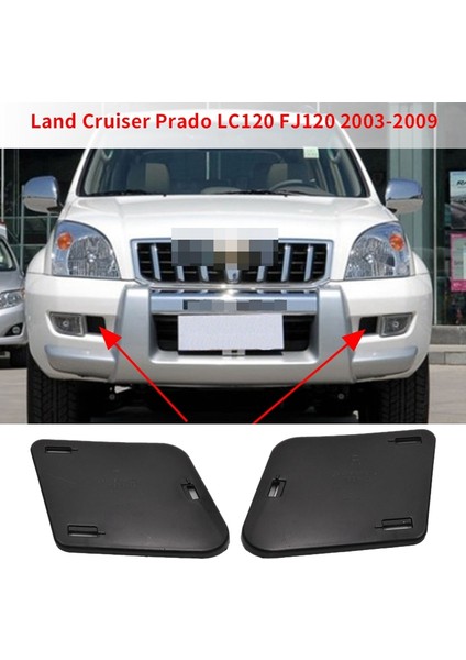 Toyota Land Cruiser Prado Için LC120 FJ120 2003-2009 Ön Tampon Sis Farları Yan Bölme Kapağı (Yurt Dışından)