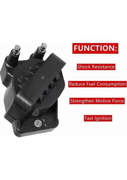 DR39 D555 10468391 Buick Opel Hummer Cadillac Chevrolet Için Ateşleme Bobini Yüksek Gerilim Paketi 10472401 10477602 1103646 (Yurt Dışından)