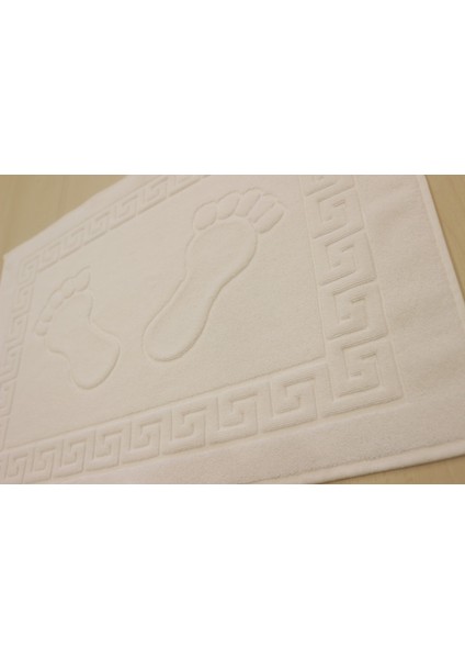 50x75 Paspas Banyo Ayak Paspası Pamuklu Bukle Banyo Paspası