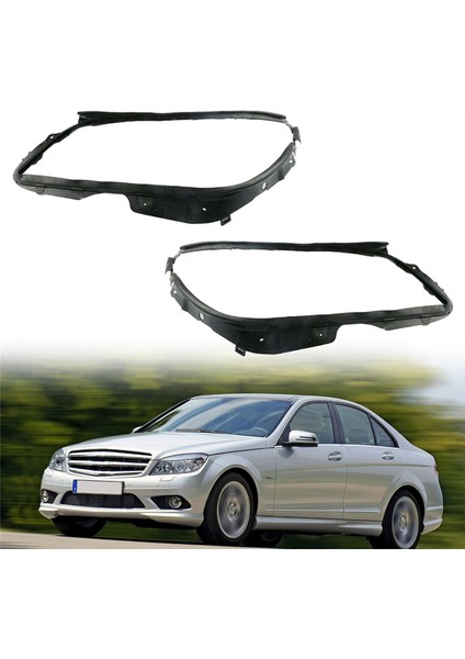 204 826 0991 Araba Sol Ön Far Mercek Kapağı Trim Şerit Far Sızdırmazlık Şeridi Contası Benz W204 C180 08-10 (Yurt Dışından)