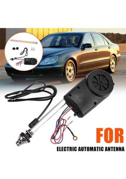 Evrensel Geri Çekilebilir Araba Anteni Otomatik Geri Çekilebilir Radyo Anteni Yenileme Kiti Harici Araba Anteni Araba Değişimi (Yurt Dışından) fırsatları