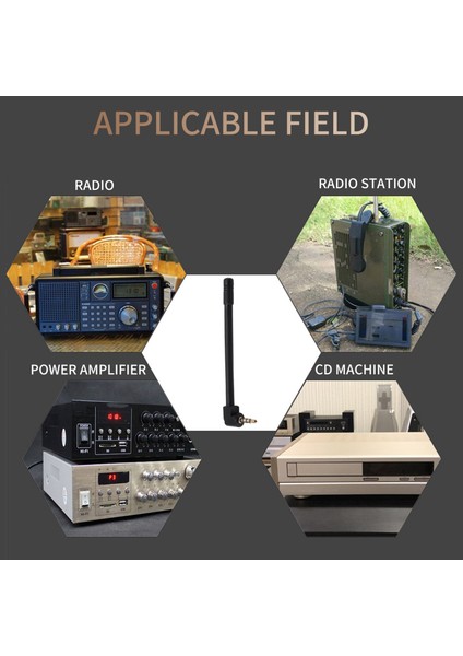 Mini Hoparlör Evrensel 3.5mm Radyo Dış Mekan Ses Anteni Kulaklık Deliği Harici Anten 3.5mm (Yurt Dışından) fırsatları