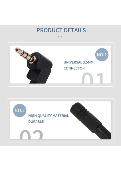 Mini Hoparlör Evrensel 3.5mm Radyo Dış Mekan Ses Anteni Kulaklık Deliği Harici Anten 3.5mm (Yurt Dışından) indirimleri