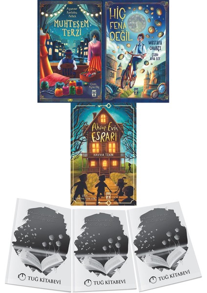 Muhteşem Terzi-Hiç Fena Değil-Ahşap Evin Esrarı 3lü Set + Hediyeli