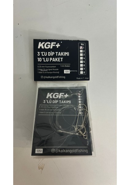 Hunterdepth 3 Rig 10’lu Dip Takımı modelleri