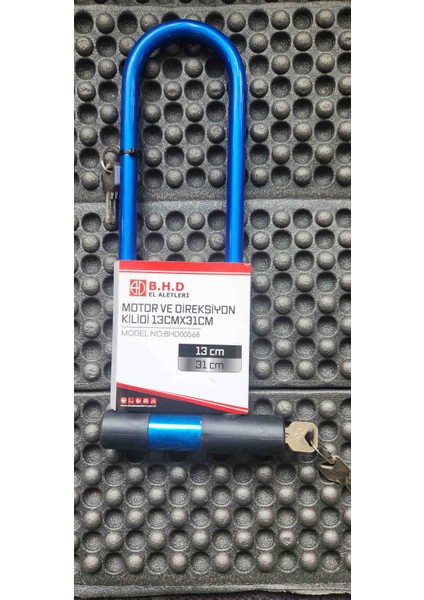 Motorsiklet ve Direksiyon Kilidi 13 Cm*31 cm