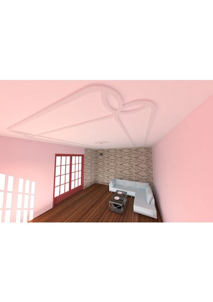 Dekoratif Tavan Çitası-46-Köşeli-56-Çap Orta Göbek fiyatları