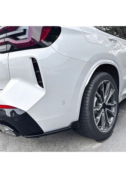 Araba Arka Tampon Dudak Difüzör Ayırıcı Kanatlı Önlük Spoiler Bmw 3 Serisi X3 G01 Lcı M Sport 2022+ Parlak Siyah (Yurt Dışından) fiyatları