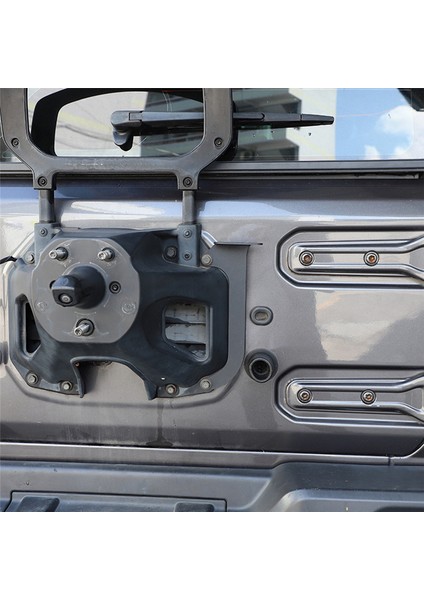 Araba Bagaj Kapağı Menteşesi Cb Anten Yedek Lastik Montaj Braketi Jeep Wrangler Jl 2018 2019 2020 2021 2022 2023 Aksesuarları (Yurt Dışından) fırsatları