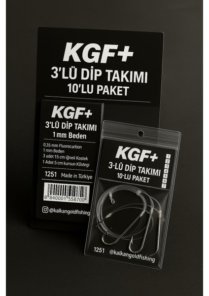 Hunterdepth 3 Rig 10’lu Dip Takımı fırsatları