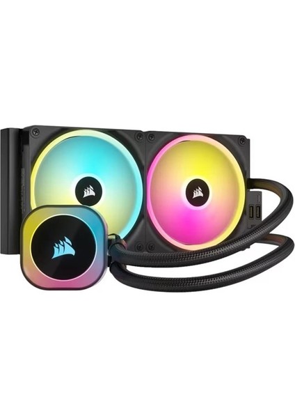 <![cdata[corsaır 280MM H115I CW-9061002-WW Rgb AM5-1700P Sıvı Soğutmalı Işlemci Fanı]]>