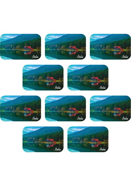 Buzdolabı Magneti - 10 Adet Bolu Magneti