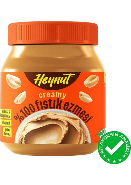 %100 Fıstık Ezmesi Creamy 350G