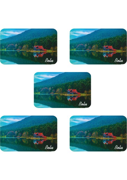 Buzdolabı Magneti - 5 Adet Bolu Magneti