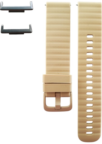 Huawei Watch Fit 3,4,4 Pro Uyumlu Premium Tokalı Silikon Kordon Pim Çevirici Aparatı ile Akıllı Pimli Taş