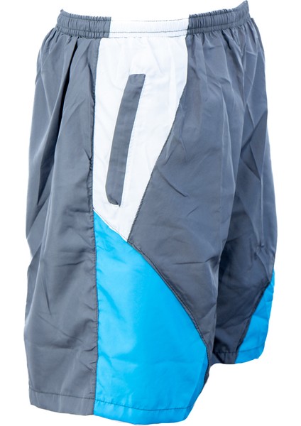 Erkek Deniz Şortu Beli Lastikli Bağcıklı Cepli Içi File Astarlı Okyanus Model Su Tutmayan fırsatları