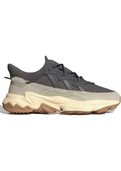 Ozweego Leather Unisex Sneaker Hakiki Deri Günlük Spor Ayakkabı Gri