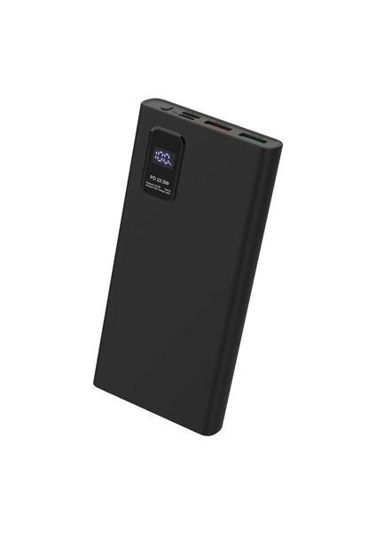 XP2290 20W Qc Pd Çift Usb-A Usb-C Type-C 3 Çıkışlı Ekranlı 10000 Mah Taşınabilir Şarj Aleti Powerbank