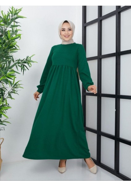 Krep Kumaş Elbise