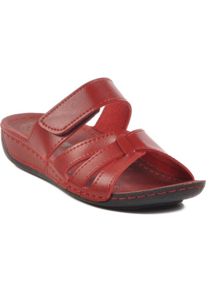 Kırmızı Kadın Terlik Bento 16.058 Z