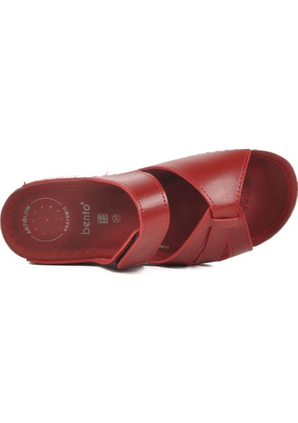 Kırmızı Kadın Terlik Bento 16.058 Z fırsatları