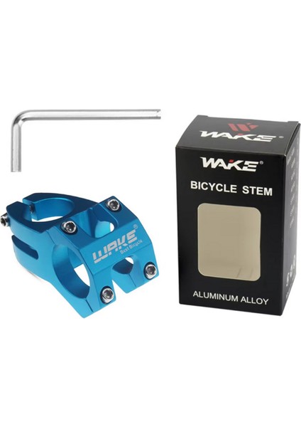 Wake Gidon ve Boğaz Seti, Mavi Renk, Aluminyum, Uzunluk 780 Mm, Gidon Boğaz Çapı 31.8 mm modelleri