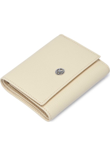 Bej Hakiki Deri Kadın Cüzdan - S1CB00005633-B19