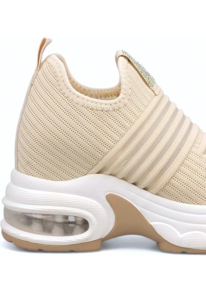 25Y300-8 Kadın Gizli Dolgulu Yüksek Air Taban Premium Sneaker Spor Ayakkabı fırsatları