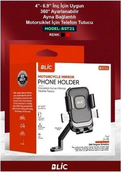 Motosiklet Aynası Montajı Telefon Tutucu fırsatları
