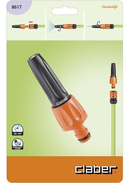 8617 Jet Sprey Sulama Başlığı