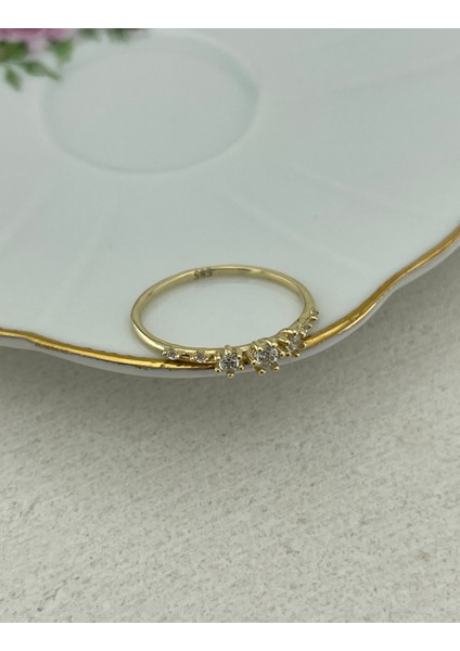 14 Ayar Altın Mini Taşlı Yüzük fiyatları