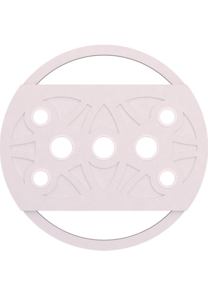 Tavan Göbeği 01-MOTIFLI-OVAL-95CM-CAP-DIS-CITALI