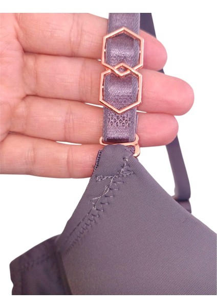 Mat Mürdüm Yarım Destekli B Cup Sütyen fiyatları