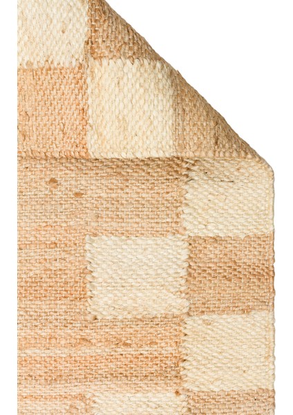 Echo ECH13 Natural White Xw Jüt ile Üretilen El Dokuma Hasır Jüt Halı modelleri