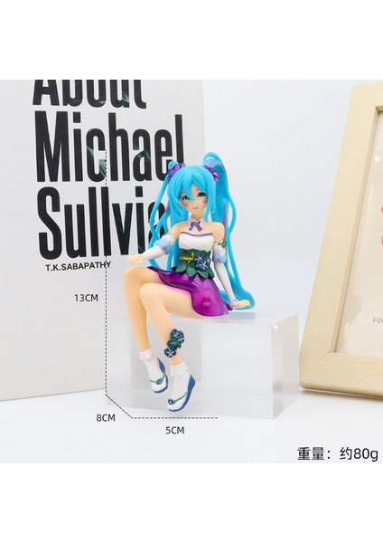 Anime Hatsune Miku El Modeli Ikincil Masaüstü Araba Süsleri (Yurt Dışından)