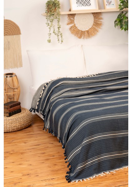 %100 Pamuk Çift Kişilik Pike, Koltuk Örtüsü, Çok Amaçlı Örtü 200X320 Cm.
