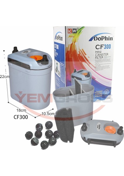 Dophın Cf-300 Mini Dış Filtre