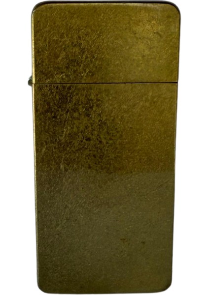 Premiumquality Fırçalı Bronz Metal Benzinli Çakmak