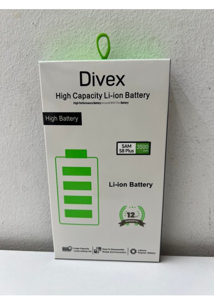 Samsung Galaxy S8 Plus Batarya