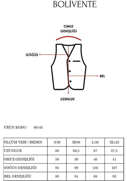 Kadın Uzun Kruvaze Dokuma Yelek