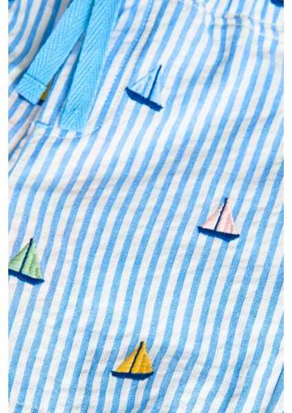 Yelkenli Baskılı Erkek Çocuk Çocuk Şort modelleri