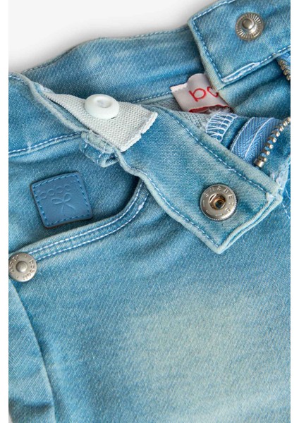 Good Summer Baskılı Kız Çocuk Çocuk Denim Şort fırsatları