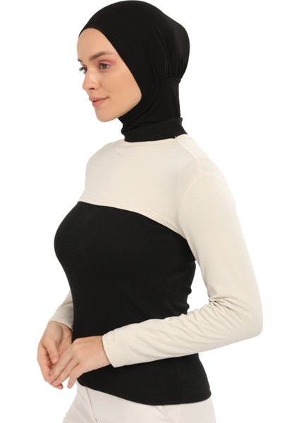 Sıfır Yakalı Boyunluklu Kolluk - Krem modelleri