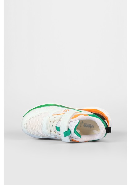 Massa 346.P24Y.112 Erkek Çocuk Spor Ayakkabı Beyaz Siyah