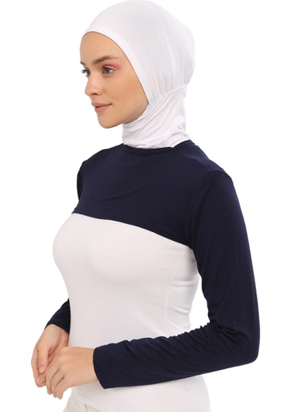 Sıfır Yakalı Boyunluklu Kolluk - Lacivert fırsatları