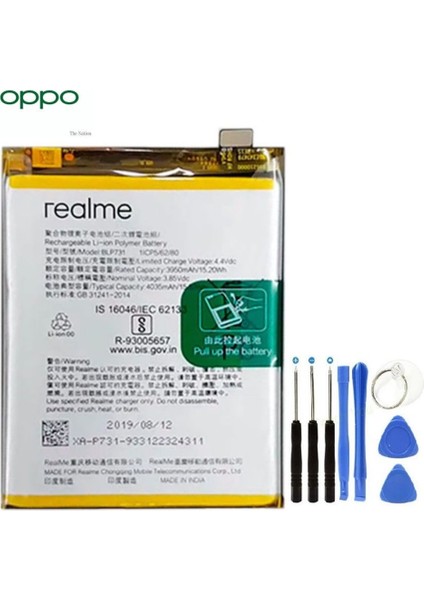 Oppo Realme 6 6i 6 Pro BLP731 Batarya Pil
